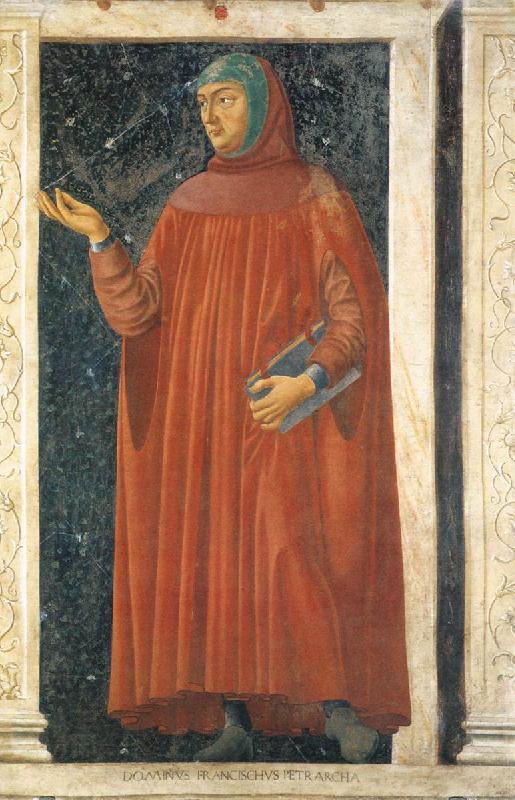 Andrea del Castagno Francesco Petrarca China oil painting art